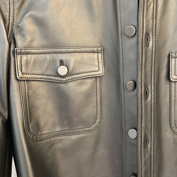 GABRIELA HEARST - BLACK LEATHER JACKET NWT - Picture 8 of 17